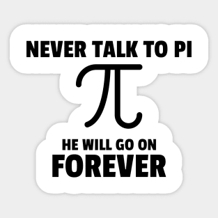 Funny Pi Sticker